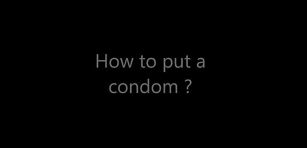  YouTube How to put on a condom on penis - REAL DEMONSTRATION